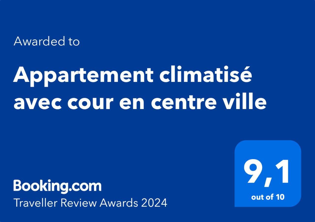 Appartement Climatise Avec Cour En Centre Ville Carpentras Exteriör bild